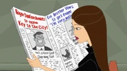 Vanessa reads the news that her uncle is getting the key to the city.