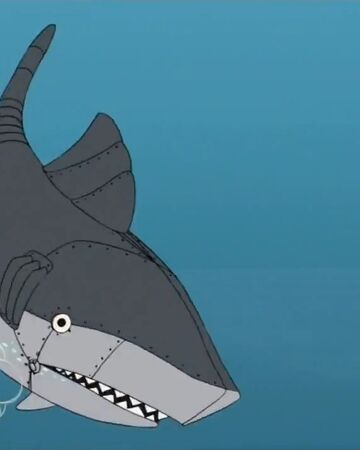 Robotic Shark Phineas And Ferb Wiki Fandom - roblox killer whale launcher