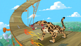 ...torn to shreds by a leopard...