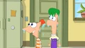 Phineas and Ferb tell their mom what they did.