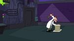 Doofenshmirtz hammering with mallet