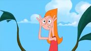 Candace spies on Perry.