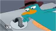 Perry finds an easy way out of Doofenshmirtz's trap.