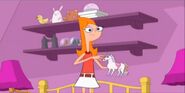 Candace with unicorn