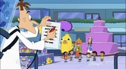 Doofensmirtz about to ruin the birthday party