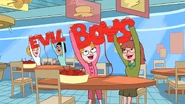 "E-V-I-L B-O-Y-S!"