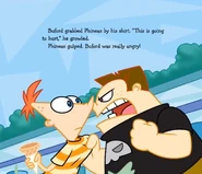 Buford grabbing Phineas