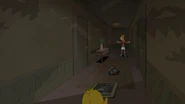 Candace in the hallway trying to get away from Ducky MoMo.jpg (201 KB)