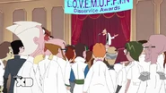 Doof is about to start off the LOVEMUFFIN Diservice Awards
