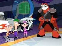 Phineas, Ferb, Isabella und Mitch