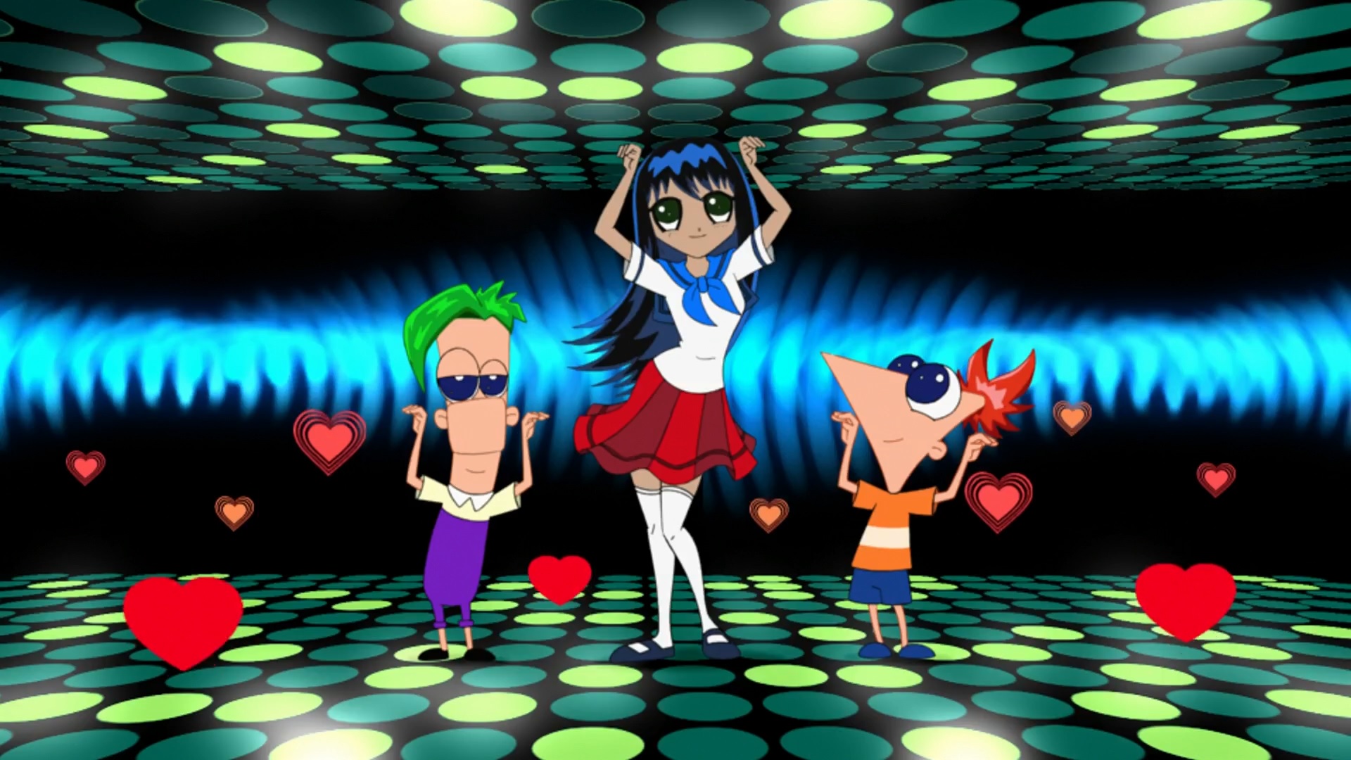 music style phineas and ferb theme