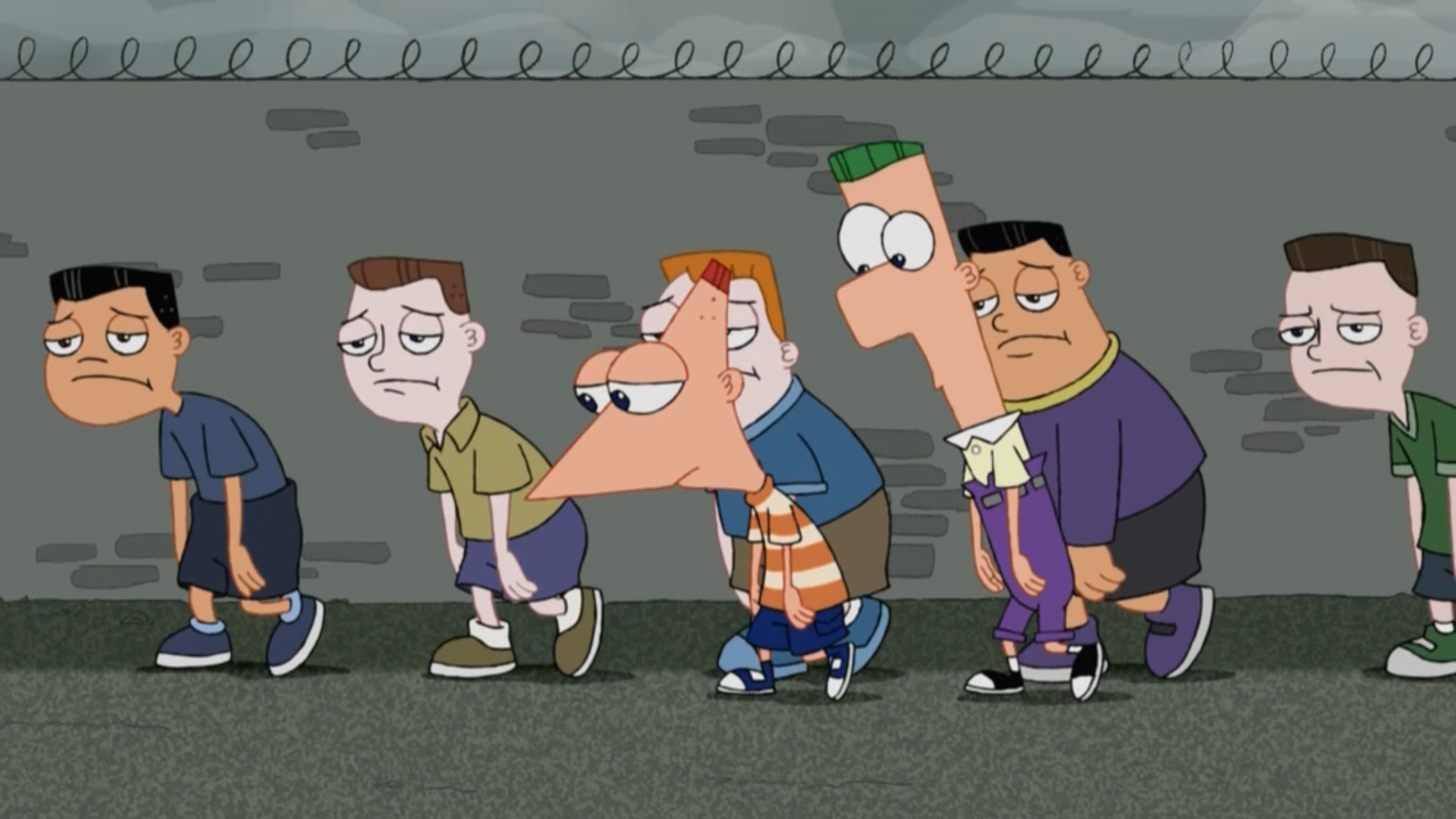 Phineas and Ferb (Ferb Fletcher) (Phineas Flynn)