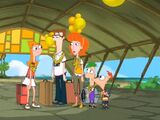 Phineas and Ferb Hawaiian Vacation