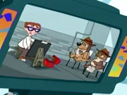 Agent D with Agent O and Carl