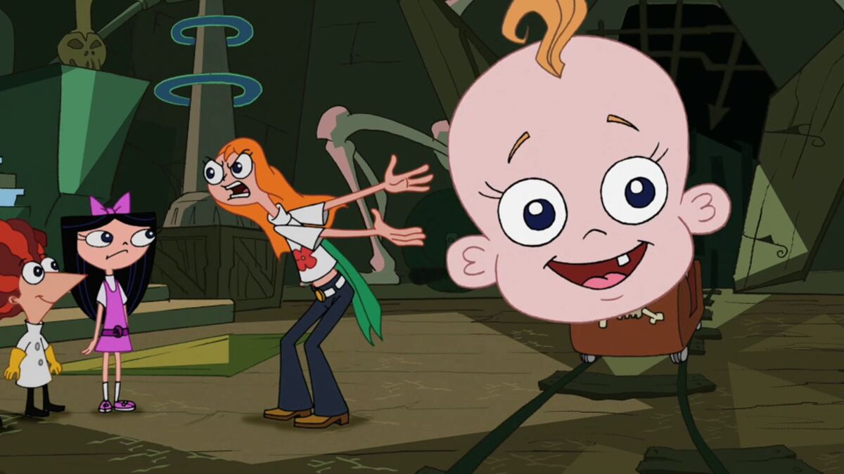 candace from phineas and ferb as a baby