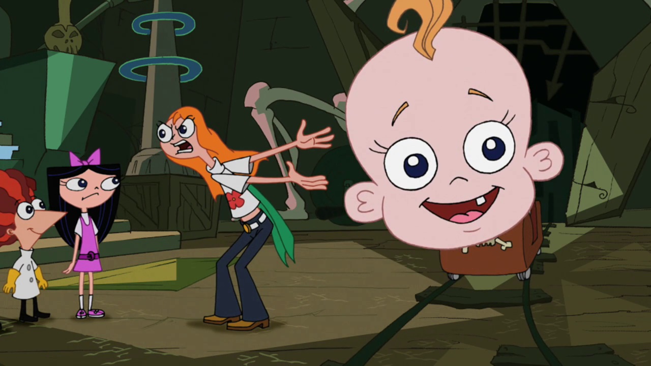 baby phineas and ferb characters