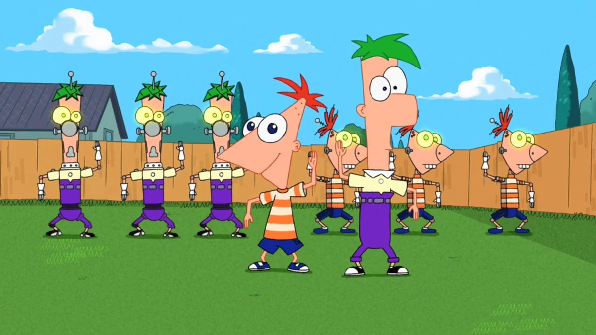 Phinedroids And Ferbots Phineas And Ferb Wiki Fandom
