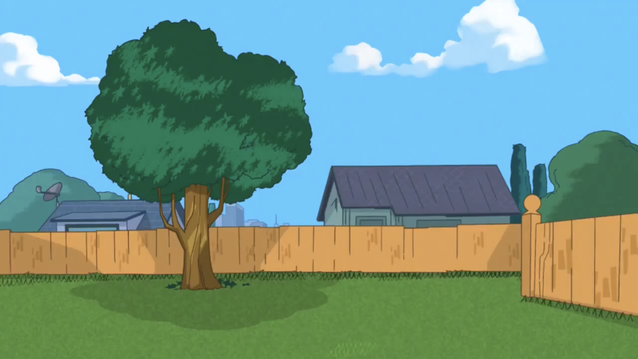 Phineas And Ferb Backyard Tree