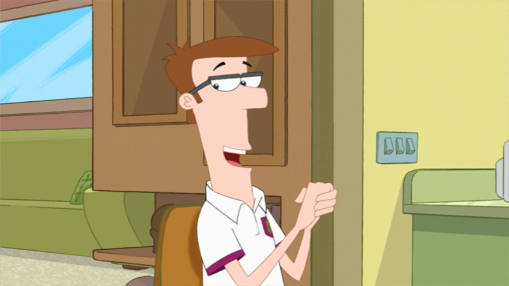 (usually addressed and credited as "Dad") is Ferb's ...