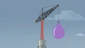 Doofenshmirtz's giant water balloon.