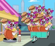 Slush the Clown Statues(2).png (897 KB) Perry the Teenage Girl returning a statue