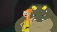 Candace and the Croc.jpg (232 KB)
