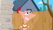 Phineas with paper.