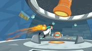 Perry flies Doofenshmirtz out of danger