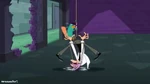 Perry fights while Doofenshmirtz's head is stuck on Happy Jump-inator.jpg (185 KB)