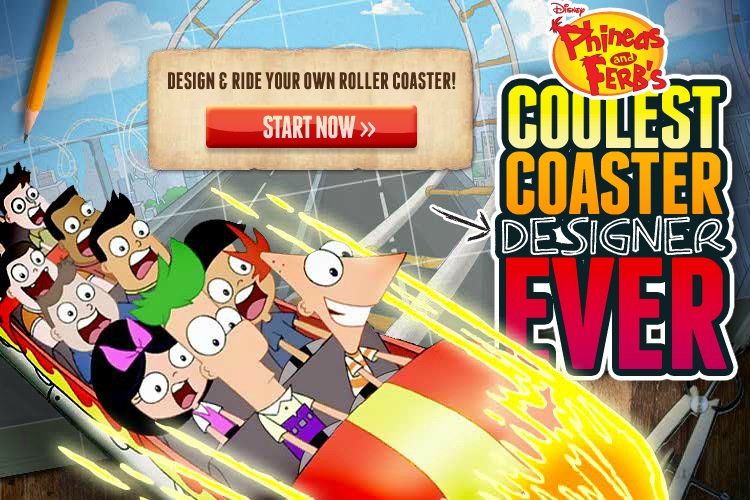 Phineas and Ferb s Coolest Coaster Designer Ever Phineas and