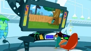 Perry is ordered to steal the camera's disk to protect his identity.