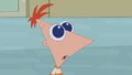 Phineas's eyes become huge