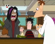 Johnny panics as he is now mutated