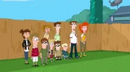 Ferb's cousins, along with Linda, Lawrence and the cousins parents.
