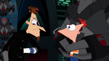 Doof-2 puts his sock puppet away in his lab coat