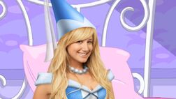 Ferb's edited video, featuring a live action Candace