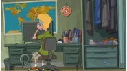 Jeremy in his room.
