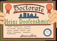 Doof's Diploma