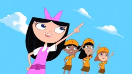 Pit crew roots for Phineas