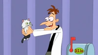 Doofenshmirtz meets Mr. Fluffypants/Mr. Cat