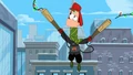 Spider-Ferb in action.