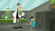 "Very effective, don't you think, Perry the Platypus?"