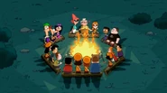 Everyone at a campfire.jpeg (120 KB) Phineas and the gang at the campfire.