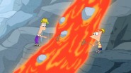 Phin und Ferb machen ein paar Hot Dogs.