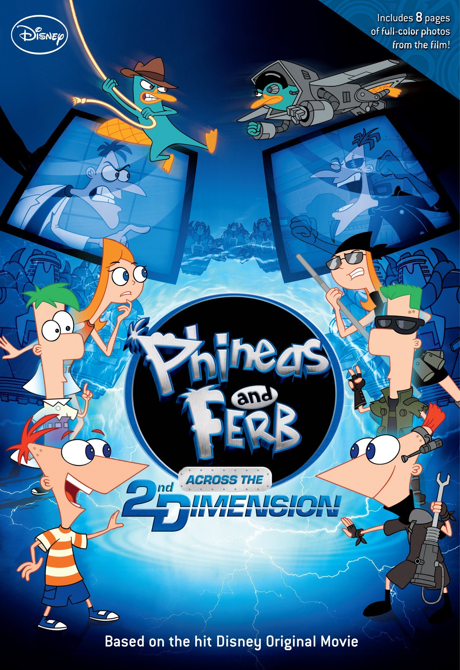 phineas and ferb across the second dimension characters