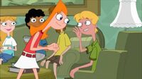 Candace and Jeremy in end credits