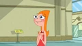 Candace is blushing.
