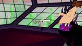 Doof 2 sees a skull sliding to the window escape edge hatch