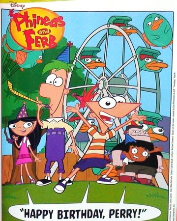 Perry The Platypus Happy Birthday