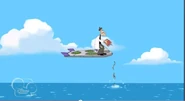"Doofenshmirtz holding a bucket!"